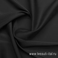 Подкладочная стрейч (о) черная - итальянские ткани Тессутидея арт. 07-1520