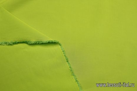 Сорочечная (о) ярко-салатовая - итальянские ткани Тессутидея арт. 01-7572