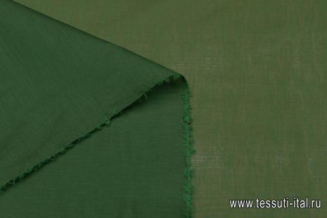 Маркизет (о) зеленый - итальянские ткани Тессутидея арт. 10-3034