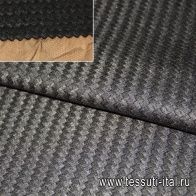 Шитье на сетке (о) черное ш-120см Scervino - итальянские ткани Тессутидея арт. 03-3348