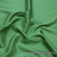 Подкладочная стрейч (о) ярко-зеленая - итальянские ткани Тессутидея арт. 07-1430