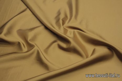 Подкладочная вискоза диагональ (о) светло-коричневая - итальянские ткани Тессутидея арт. 08-1417