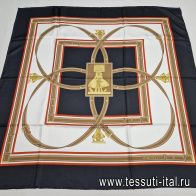 Шелк купон-платок 90*90см  - итальянские ткани Тессутидея арт. F-6182