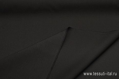 Костюмная диагональ (о) темно-синяя - итальянские ткани Тессутидея арт. 05-4389