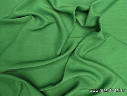 Плательная (о) ярко-зеленая - итальянские ткани Тессутидея арт. 04-1540