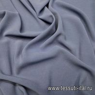 Плательная кади стрейч 290 г/м (о) светло-синяя  - итальянские ткани Тессутидея арт. 03-6849