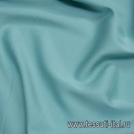 Крепдешин стрейч (о) бирюзовый - итальянские ткани Тессутидея арт. 10-1947