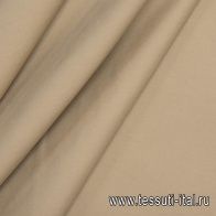 Лен с водоотталкивающим покрытием продублированный (о) айвори - итальянские ткани Тессутидея арт. 16-0721