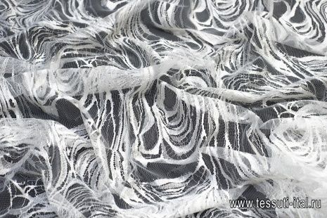 Кружевное полотно (о) айвори - итальянские ткани Тессутидея арт. 03-6140