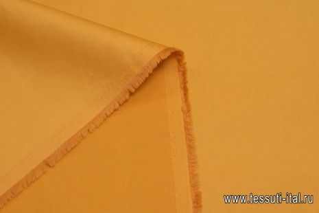 Хлопок костюмный стрейч (о) оранжевый - итальянские ткани Тессутидея арт. 01-6607