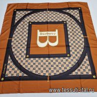Шелк купон-платок 90*90см  - итальянские ткани Тессутидея арт. F-6181