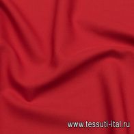 Костюмная (340 г/м) (о) красная - итальянские ткани Тессутидея арт. 05-4353