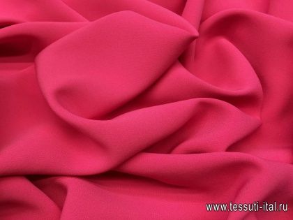 Плательная кади стрейч (о) розовая - итальянские ткани Тессутидея арт. 04-1126