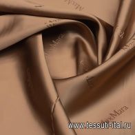 Подкладочная (о) светло-коричневая - итальянские ткани Тессутидея арт. 08-1258