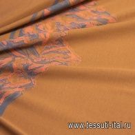 Трикотаж мерсеризованный хлопок купон (2м) (о) светло-коричневый в стиле Gucci - итальянские ткани Тессутидея арт. 12-1027