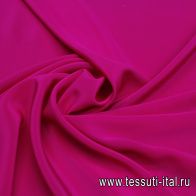 Крепдешин (о) фуксия - итальянские ткани Тессутидея арт. 10-3463