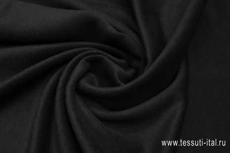 Пальтовая велюр (о) темно-синяя - итальянские ткани Тессутидея арт. 09-2024