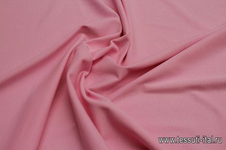 Трикотаж рибана (о) розовый - итальянские ткани Тессутидея арт. 12-1162