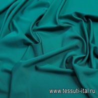 Джерси вискоза стрейч (о) бирюзовое - итальянские ткани Тессутидея арт. 14-1667