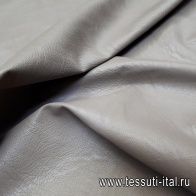 Искусственная кожа на вискозной основе (о) светло-коричневая - итальянские ткани Тессутидея арт. 03-5574