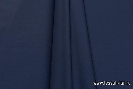 Костюмная (о) темно-синяя - итальянские ткани Тессутидея арт. 05-4279