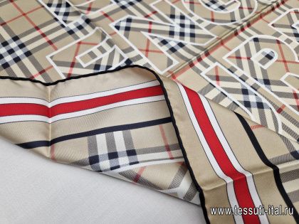 Шелк купон-платок 90*90см  - итальянские ткани Тессутидея арт. F-6183