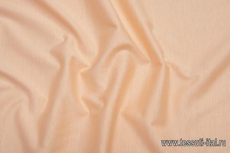 Трикотаж мерсеризованный хлопок (о) персиковый - итальянские ткани Тессутидея арт. 12-1059