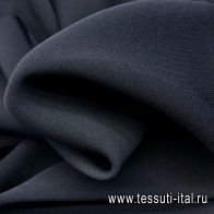 Крепдешин (о) сине-серый - итальянские ткани Тессутидея арт. 02-7991
