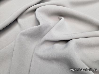 Шелк кади (о) серый - итальянские ткани Тессутидея арт. 10-3339