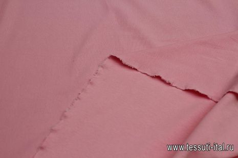 Трикотаж рибана (о) розовый - итальянские ткани Тессутидея арт. 12-1162