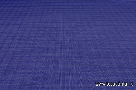 Костюмная (н) серо-сине-зеленая клетка - итальянские ткани Тессутидея арт. 05-2989