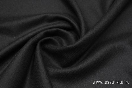 Костюмная (о) черная - итальянские ткани Тессутидея арт. 05-4567