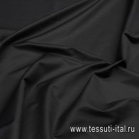 Плательная стрейч (о) черная - итальянские ткани Тессутидея арт. 03-6895