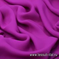 Крепжоржет (о) фуксия - итальянские ткани Тессутидея арт. 02-8242