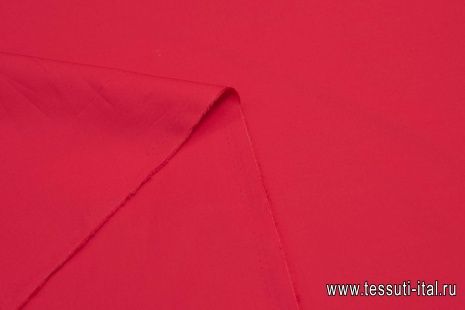 Сорочечная стрейч (о) красная - итальянские ткани Тессутидея арт. 01-6803