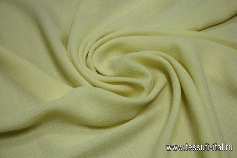 Плательная фактурная (о) желтая - итальянские ткани Тессутидея арт. 03-3669