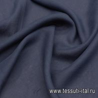 Лен (о) темно-синий - итальянские ткани Тессутидея арт. 16-0807