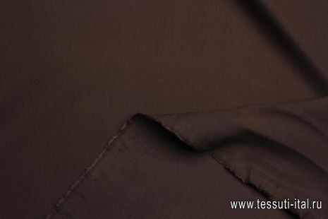 Джерси (о) темно-коричневое - итальянские ткани Тессутидея арт. 14-1738