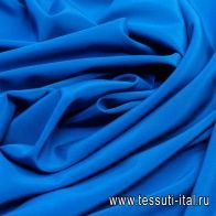 Крепдешин стрейч (о) морская волна - итальянские ткани Тессутидея арт. 02-8635