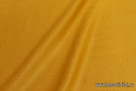 Пальтовая альпака (о) шафрановая в стиле Etro - итальянские ткани Тессутидея арт. 09-1933