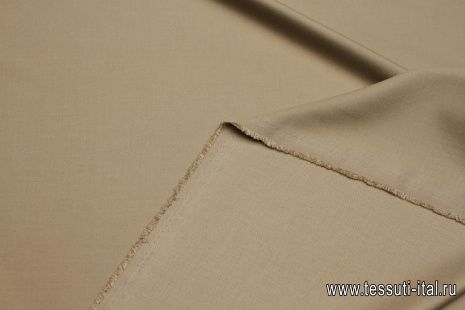 Костюмная стрейч (о) бежевая - итальянские ткани Тессутидея арт. 05-4662