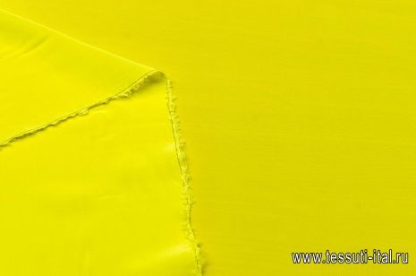 Крепдешин (о) лимонный - итальянские ткани Тессутидея арт. 02-8627