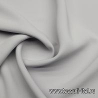 Шелк кади (о) светло-серый - итальянские ткани Тессутидея арт. 10-3771