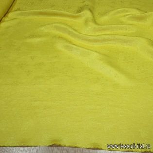 Органза фактурная (о) золотая McQueen - итальянские ткани Тессутидея арт. 02-5467