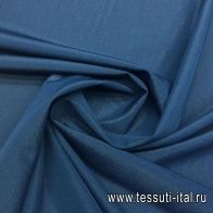 Плательная стрейч с люрексом (о) синяя - итальянские ткани Тессутидея арт. 03-4511