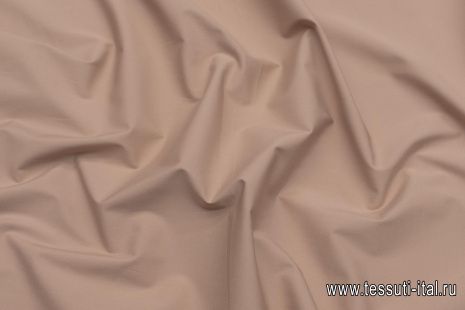 Сорочечная стрейч (о) светло-коричневая - итальянские ткани Тессутидея арт. 01-7025