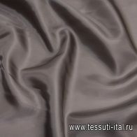 Подкладочная купра (о) светло-серо-коричневая - итальянские ткани Тессутидея арт. 08-1144