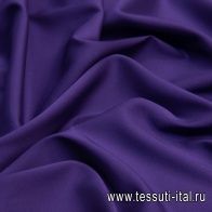 Шелк твил стрейч (о) фиолетовый  - итальянские ткани Тессутидея арт. 10-1215