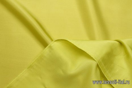 Подкладочная стрейч (о) лимонная - итальянские ткани Тессутидея арт. 07-1488