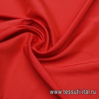 Подкладочная стрейч (о) красная - итальянские ткани Тессутидея арт. 07-1459